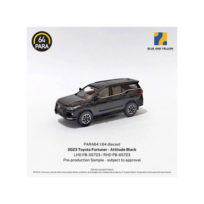 2023 Toyota Fortuner Attitude Black RHD