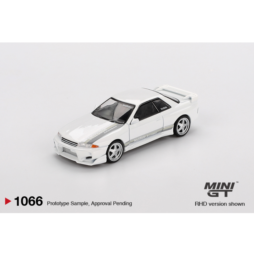 Nissan Skyline GT-R R32 White #1066 | Mini GT