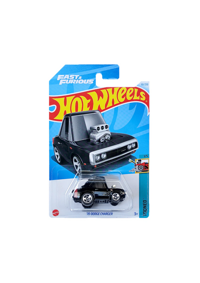 70 Dodge Charger Fast and Furious Black Factory Seal