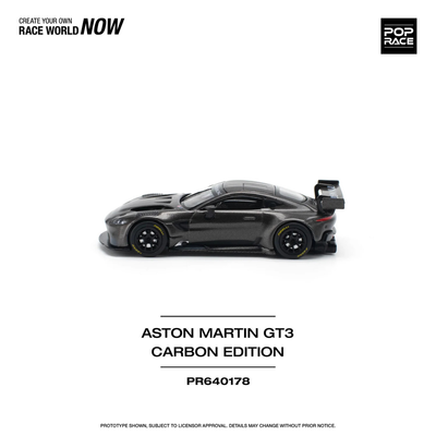 *PRE-ORDER*Aston Martin GT3 Carbon Edition, 164 Scale (Black)