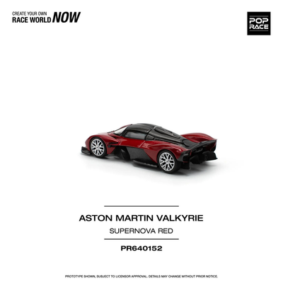 *PRE-ORDER*Aston Martin Valkyrie Supernova, 164 Scale (Red)
