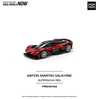 *PRE-ORDER*Aston Martin Valkyrie Supernova, 164 Scale (Red)