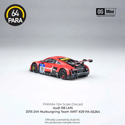 *PRE-ORDER* Audi R8 LMS 2015, 1:64 Scale