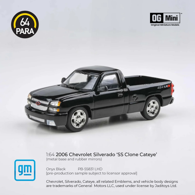 *PRE-ORDER* Chevrolet Silverado Onyx 2006, 1:64 Scale