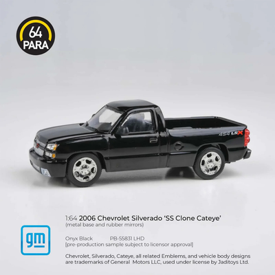 *PRE-ORDER* Chevrolet Silverado Onyx 2006, 1:64 Scale