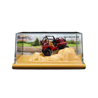 1944 Jeep Willys MB Orange | Hotwhels Collectors Edition