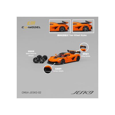 Koenigsegg Jesko Orange | CM Model