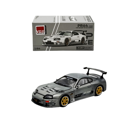 Top Secret GT300 Supra White #332 Vintage Diecast Expo | Pop Race