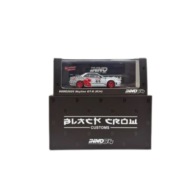 Nissan GTR R34 Black Crow Customs Singapore Expo 2025 Inno64
