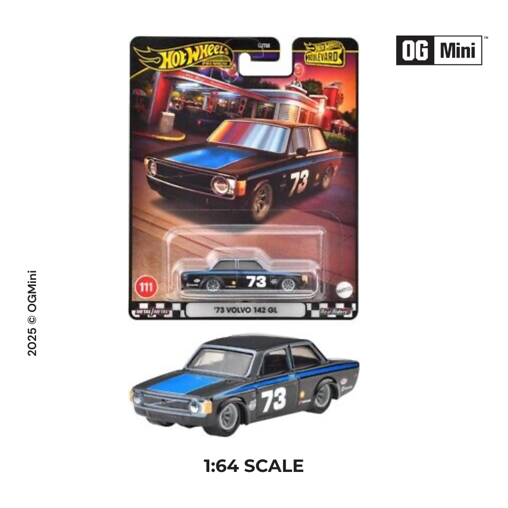1973 Volvo 142 GL | Hot Wheels Premium