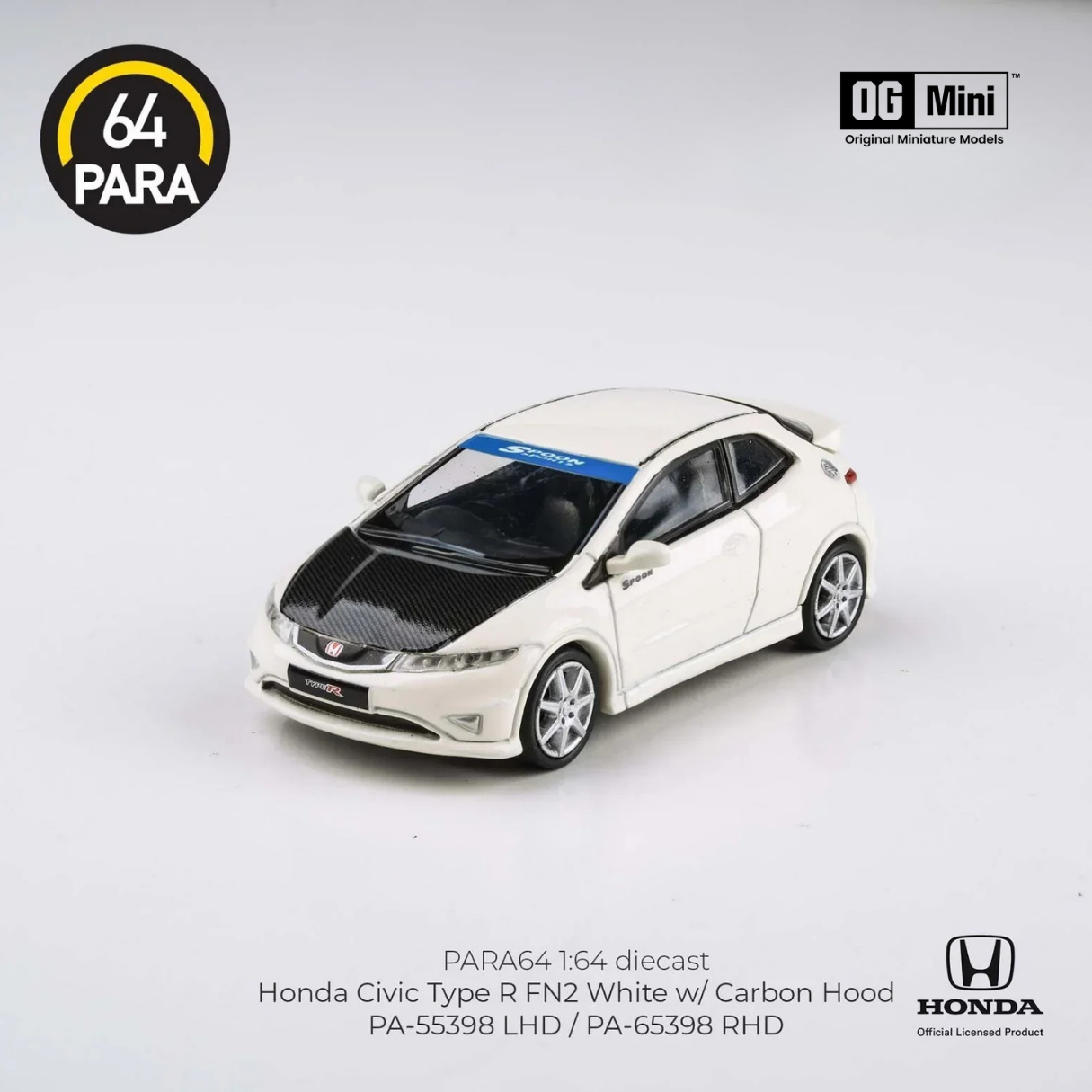 *PRE-ORDER* Honda Civic Type R FN2 2007, 1:64 Scale