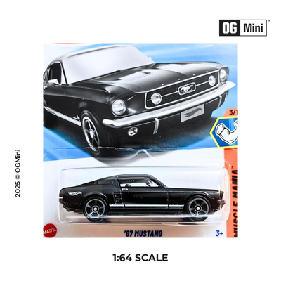 67 Mustang Short Card | Hot Wheels
