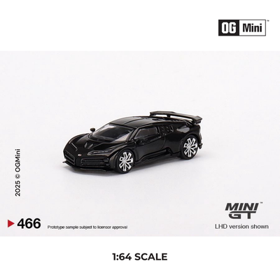 Bugatti Centodieci Black | Mini GT