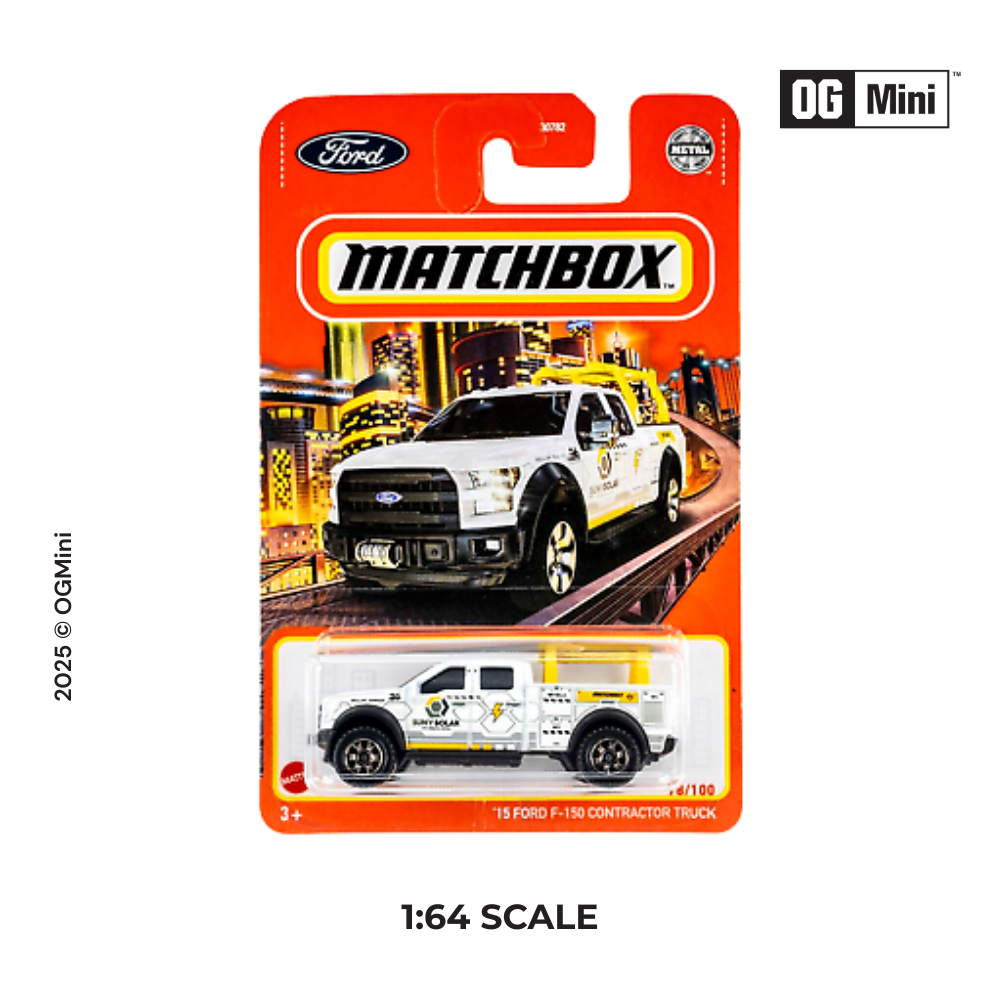 2015 Ford F150 Contractor Truck | Matchbox