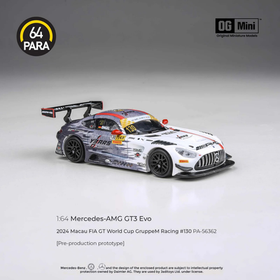 *PRE-ORDER* Mercedes-AMG GT3 Evo 2024, 1:64 Scale