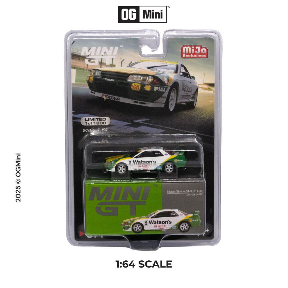 Nissan Skyline GT-R R32 | Mini GT Blister Pack