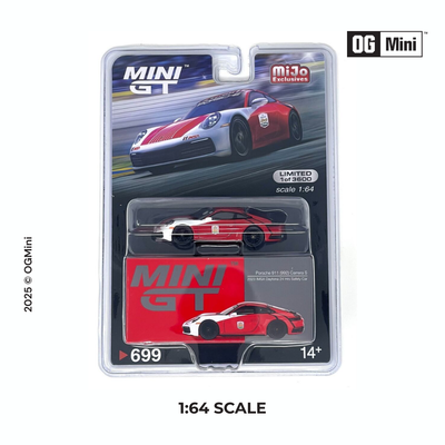Porsche 911 (992) Carrera S Safety Car | MiniGT Blister
