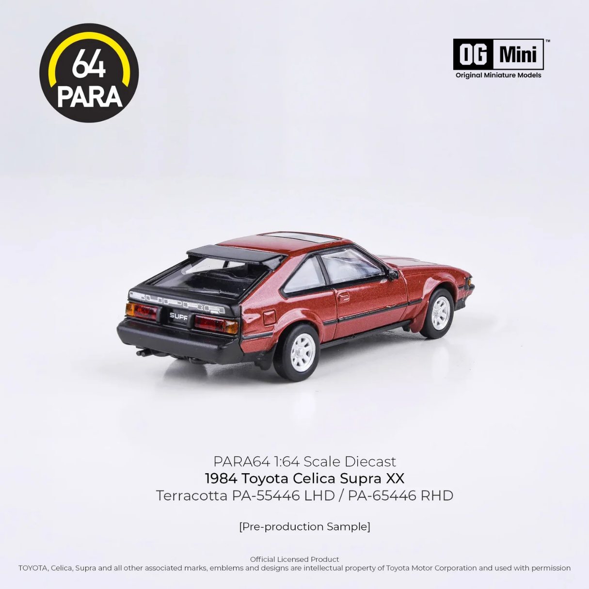 *PRE-ORDER* Toyota Celica Supra XX 1984, 1:64 Scale