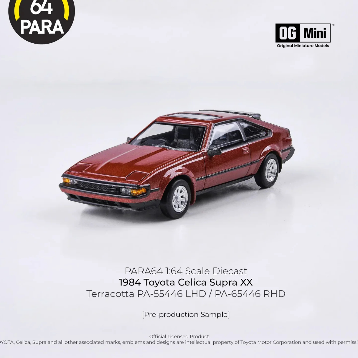 *PRE-ORDER* Toyota Celica Supra XX 1984, 1:64 Scale