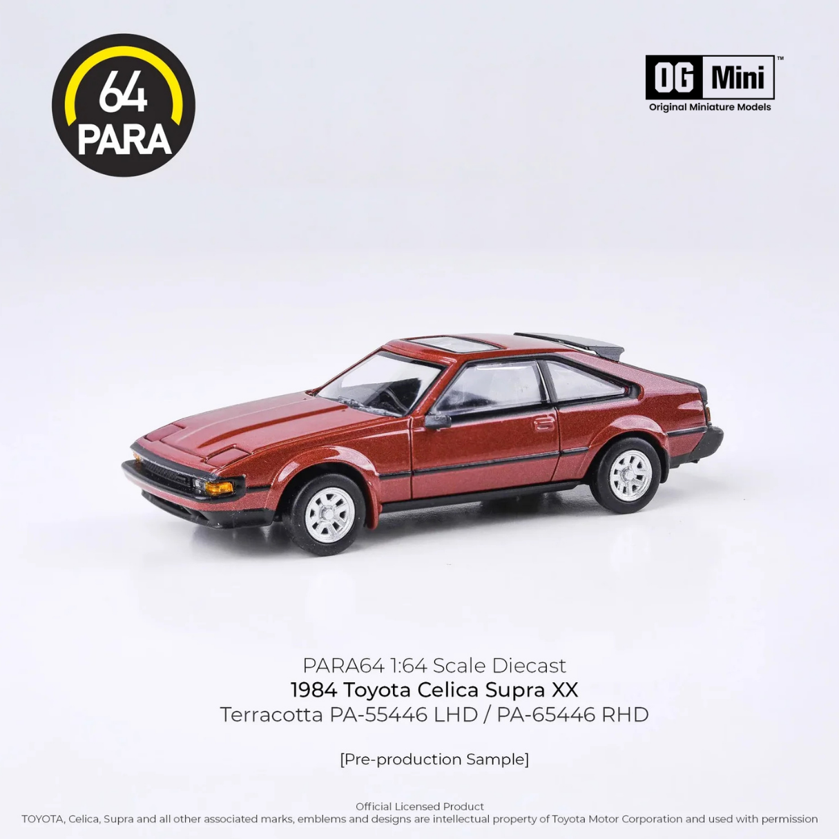 *PRE-ORDER* Toyota Celica Supra XX 1984, 1:64 Scale