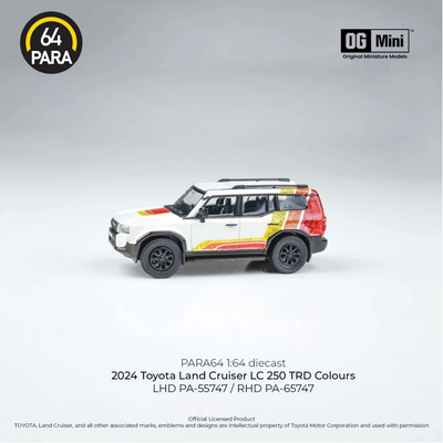 *PRE-ORDER* Toyota Land Cruiser LC250 2024, 1:64 Scale