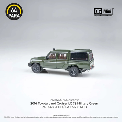*PRE-ORDER* Toyota Land Cruiser LC79 2014, 1:64 Scale