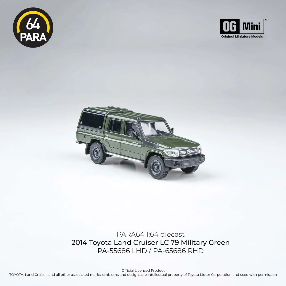 *PRE-ORDER* Toyota Land Cruiser LC79 2014, 1:64 Scale
