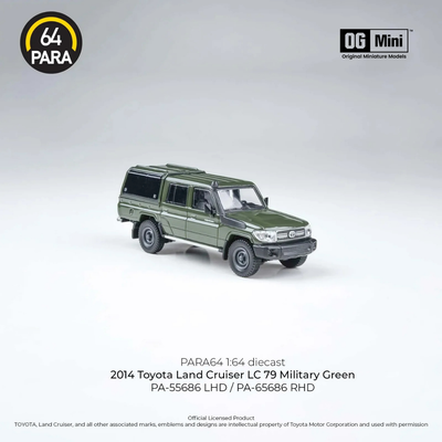 *PRE-ORDER* Toyota Land Cruiser LC79 2014, 1:64 Scale