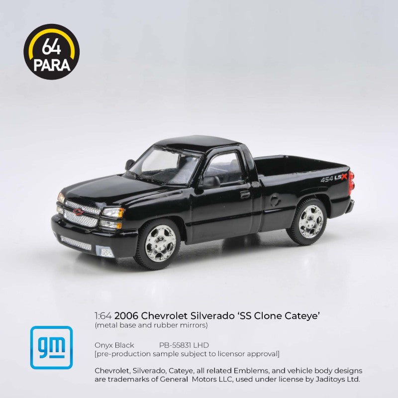 2006 Chevrolet Silverado Onyx Black 64Para